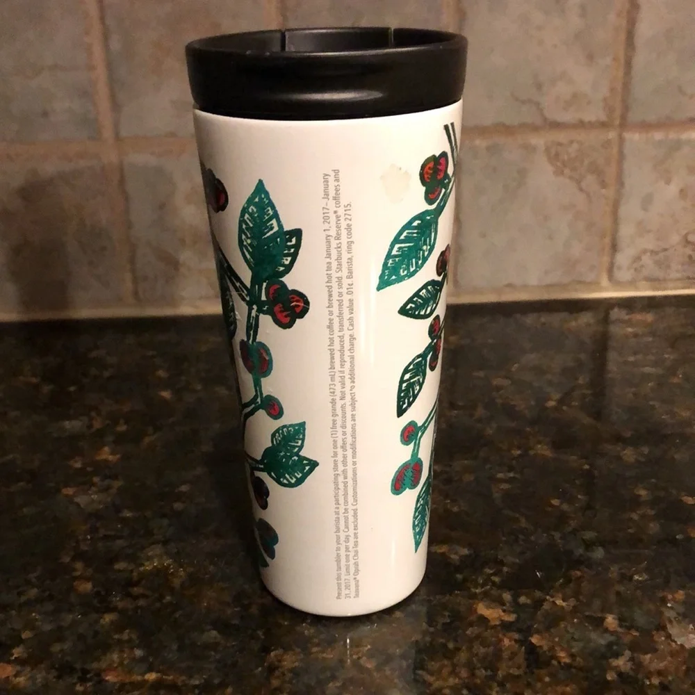 NWOT Starbucks Insulated Holiday Tumbler